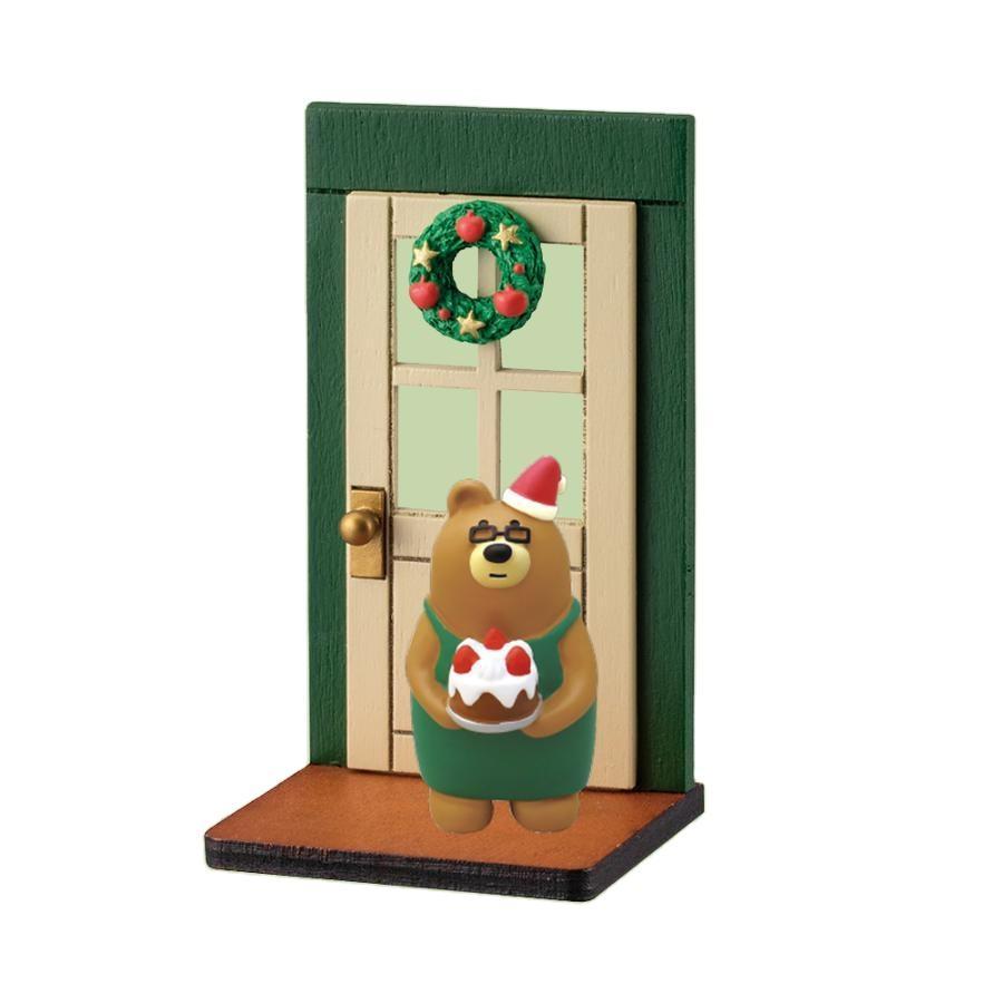 Christmas door ornaments ornaments wooden micro scene shooting props