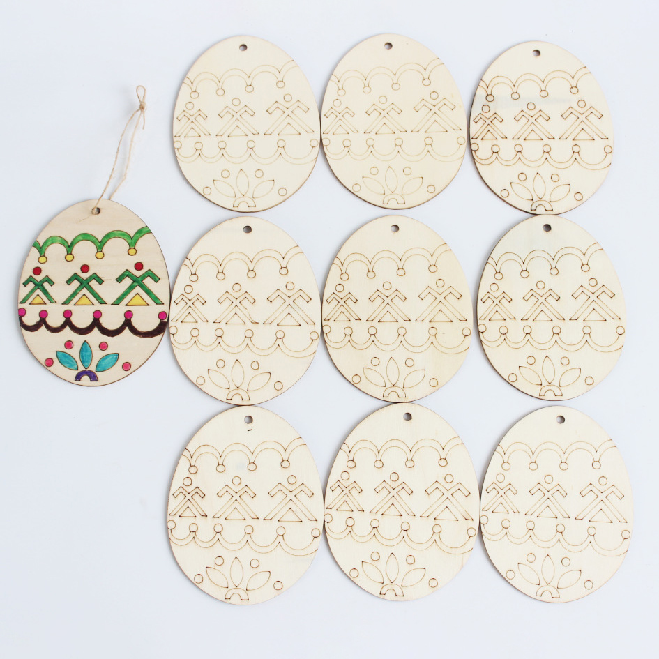 Christmas Wood DIY Hangings Ornaments Slices Decor For Party Christmas Tree Decor