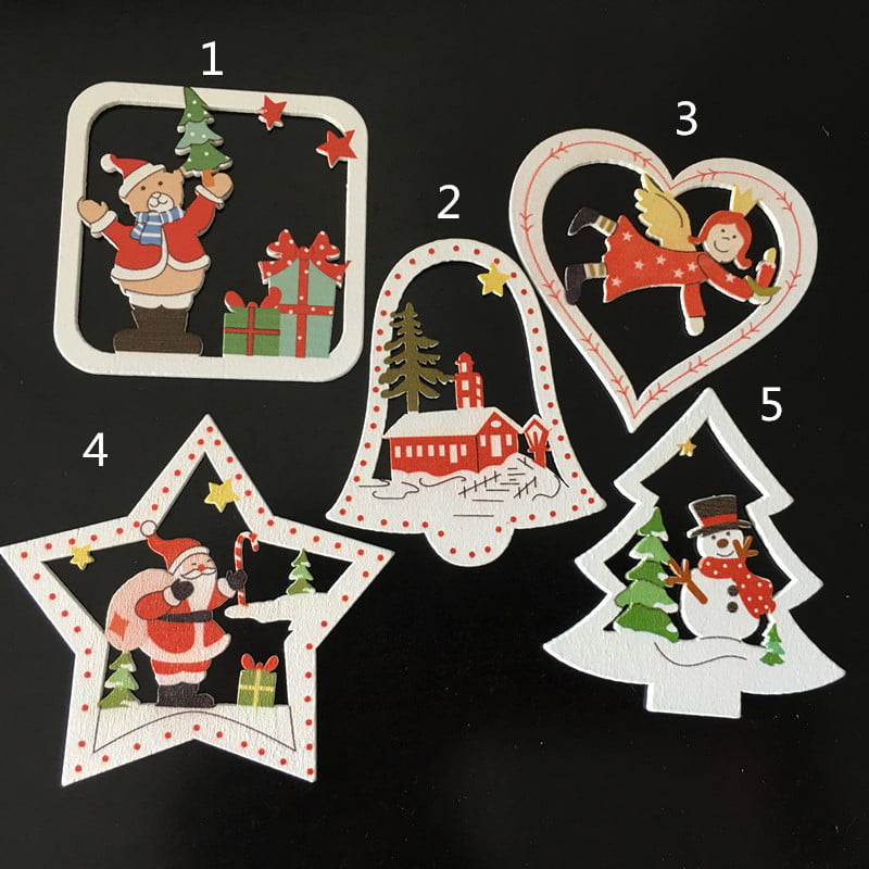 handicrafts creative wooden Christmas gifts interior decorations home Pendant