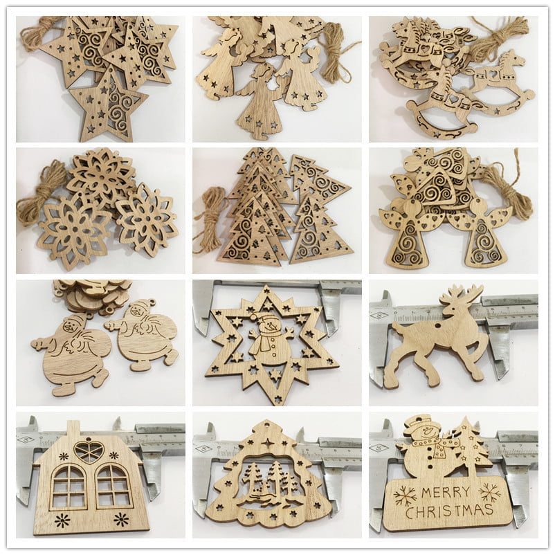 handicrafts creative wooden Christmas gifts interior decorations home Pendant