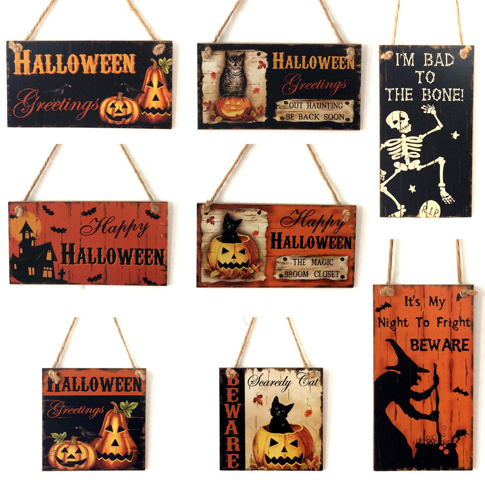 Halloween Wooden Crafts Listing Wooden Rectangle Pumpkin Pattern Home Decor Woodwork