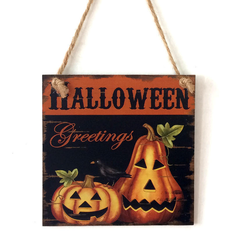 Halloween Wooden Crafts Listing Wooden Rectangle Pumpkin Pattern Home Decor Woodwork