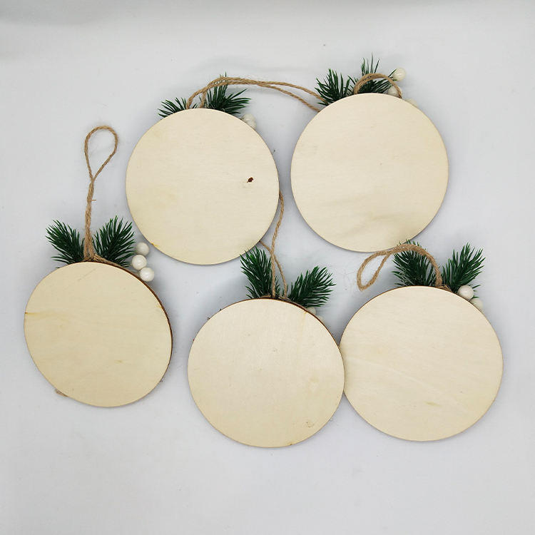 There Are Different Patterns Gifts Crafts Wooden Christmas Patch Pendant Craft Supplies Wooden