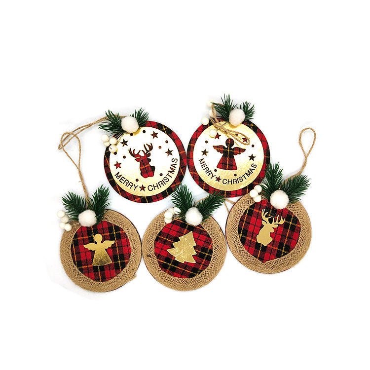 There Are Different Patterns Gifts Crafts Wooden Christmas Patch Pendant Craft Supplies Wooden