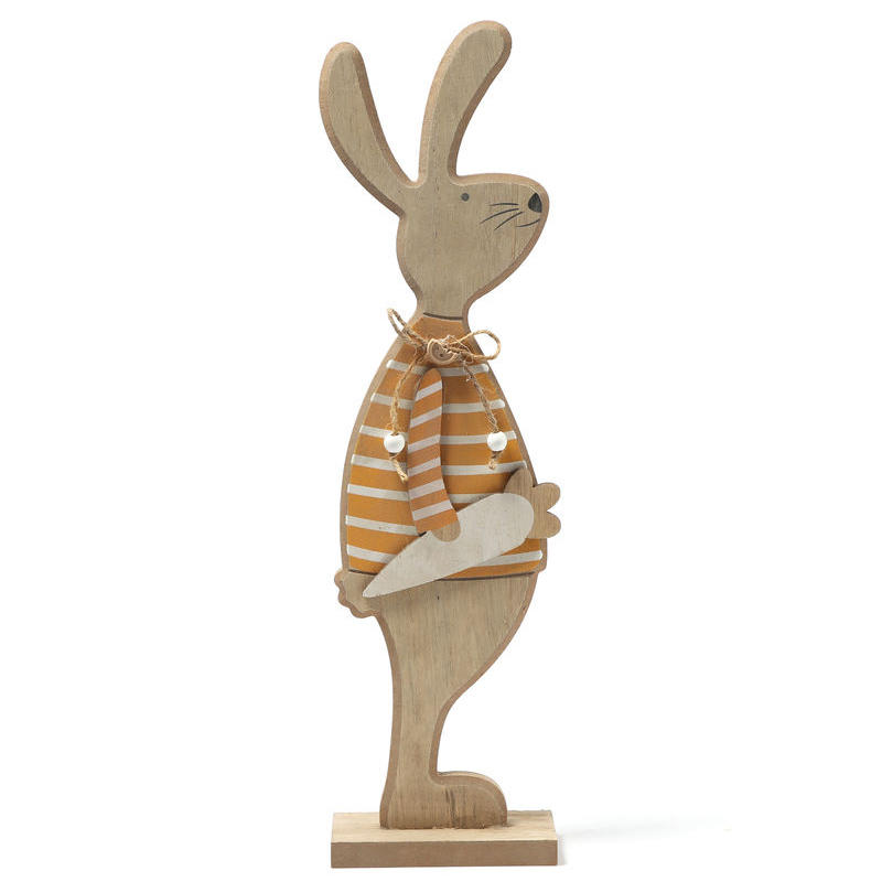 Craft Wooden Decoration Rabbit