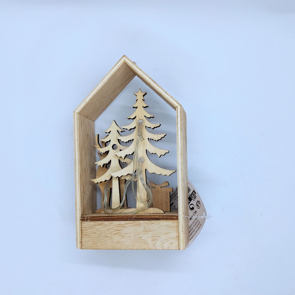 Gifts Crafts White Wooden Hanging Wooden Products Wood Crafts