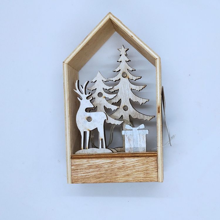 Gifts Crafts White Wooden Hanging Wooden Products Wood Crafts