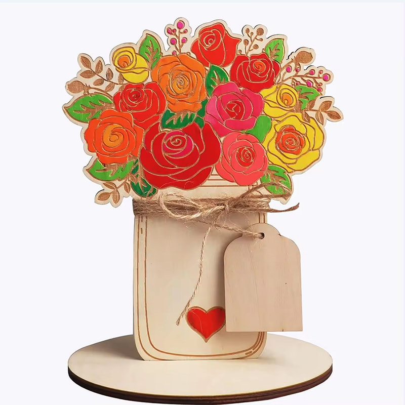 Mother's Day Floral Crafts Ornaments